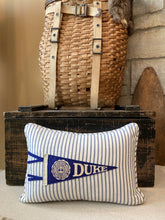Load image into Gallery viewer, Duke University Vintage Pennant Pillow
