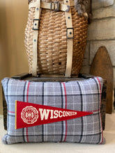 Load image into Gallery viewer, "UW Madison" Vintage Pennant Pillow
