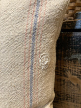 Load image into Gallery viewer, &quot;Heart&quot; Grainsack Square Pillow
