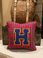 Load image into Gallery viewer, &quot;H&quot; Varsity Letter Pillow
