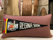 Load image into Gallery viewer, Regina Vintage Pennant Pillow
