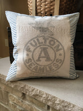 Load image into Gallery viewer, &quot;Fulton Brand&quot; Grainsack Pillow
