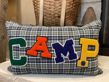 Load image into Gallery viewer, &quot;CAMP&quot; Pillow
