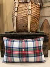 Load image into Gallery viewer, 1957 North Pole Pennant Pillow (purple)
