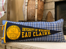 Load image into Gallery viewer, UW Eau Claire Pennant Pillow
