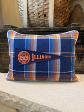 Load image into Gallery viewer, &quot;Illinois&quot; Pennant Pillow
