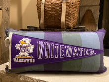 Load image into Gallery viewer, UW Whitewater Pennant Pillow
