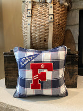 Load image into Gallery viewer, &quot;F&quot; Varsity Letter &amp; Pennant Pillow
