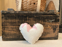 Load image into Gallery viewer, Small Pink Quilt Heart
