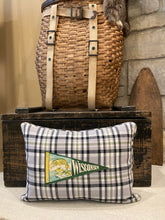 Load image into Gallery viewer, Wisconsin Vintage Pennant Pillow
