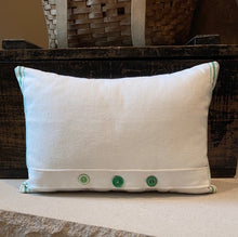 Load image into Gallery viewer, &quot;Carrot Dish Towel&quot; Pillow - new poly insert, button back, 12x16
