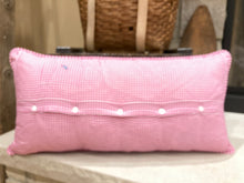 Load image into Gallery viewer, Large North Pole Pennant Pillow (burgundy)
