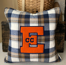 Load image into Gallery viewer, &quot;E&quot; Varsity Letter Pillow
