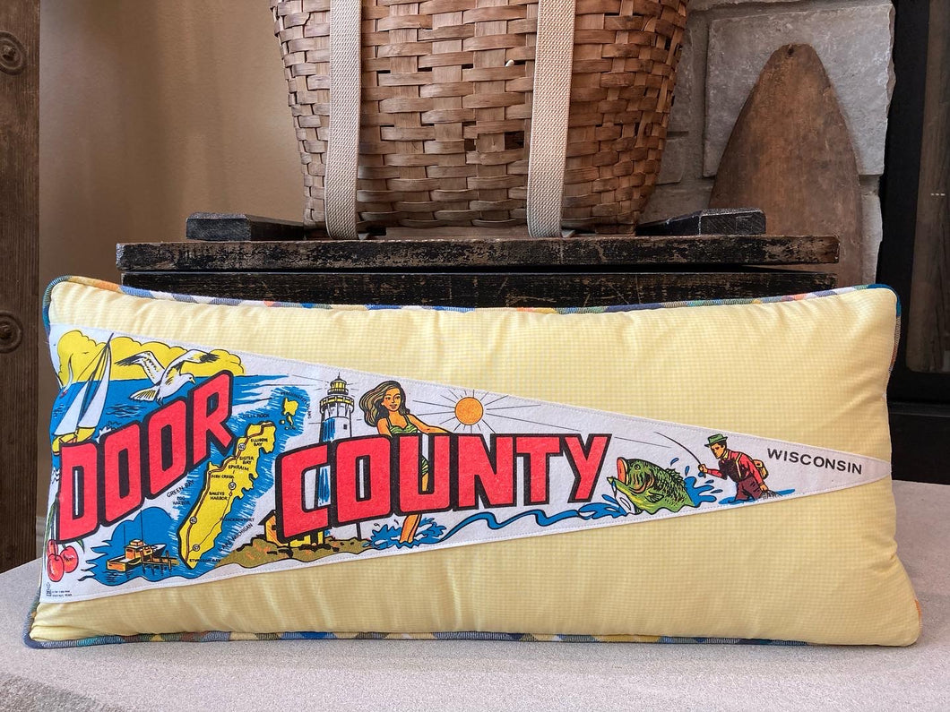 Door County Pennant Pillow