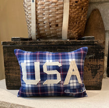 Load image into Gallery viewer, &quot;USA&quot; Pillow
