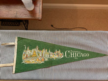 Load image into Gallery viewer, Green Chicago Pennant

