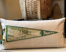 Load image into Gallery viewer, &quot;Niagara Falls&quot; Pennant Pillow
