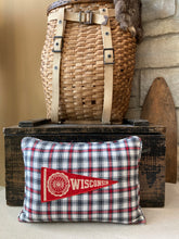Load image into Gallery viewer, "UW Madison" Vintage Pennant Pillow
