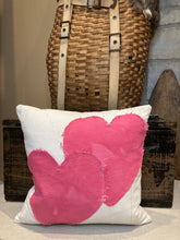 Load image into Gallery viewer, &quot;2 Hearts&quot; Grainsack Pillow
