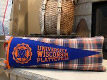 Load image into Gallery viewer, UW Platteville Pennant Pillow
