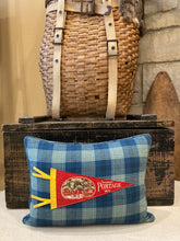 Load image into Gallery viewer, &quot;Portage WI&quot; Vintage Pennant Pillow
