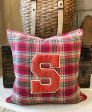 Load image into Gallery viewer, "S" Varsity Letter Pillow
