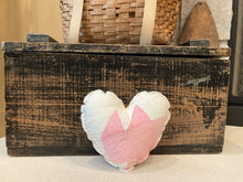 Load image into Gallery viewer, Small Pink Quilt Heart

