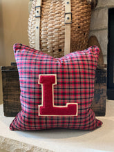 Load image into Gallery viewer, &quot;L&quot; Varsity Letter Pillow
