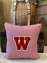 Load image into Gallery viewer, "W" Letter Pillow
