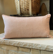 Load image into Gallery viewer, "Kansas City" Pennant Pillow - new pillow &amp; insert, vintage pennant, zipper
