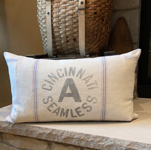 Load image into Gallery viewer, &quot;Cincinnati Seamless&quot; Grainsack Pillow
