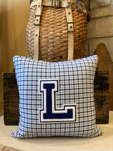 Load image into Gallery viewer, "L" Varsity Letter Pillow
